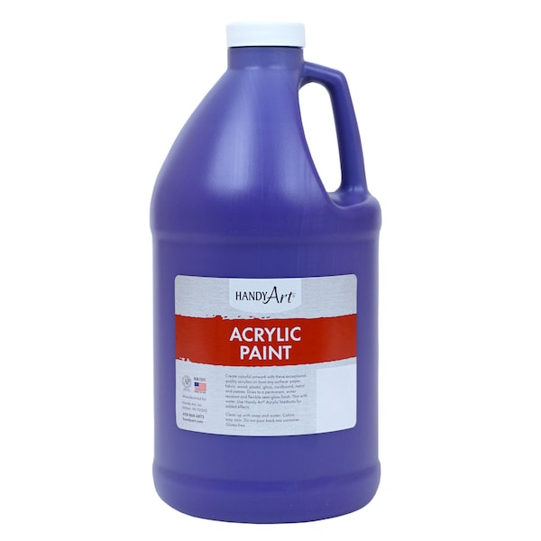 Handy Art Acrylic Paint Half Gallon, Violet 102-075 - main